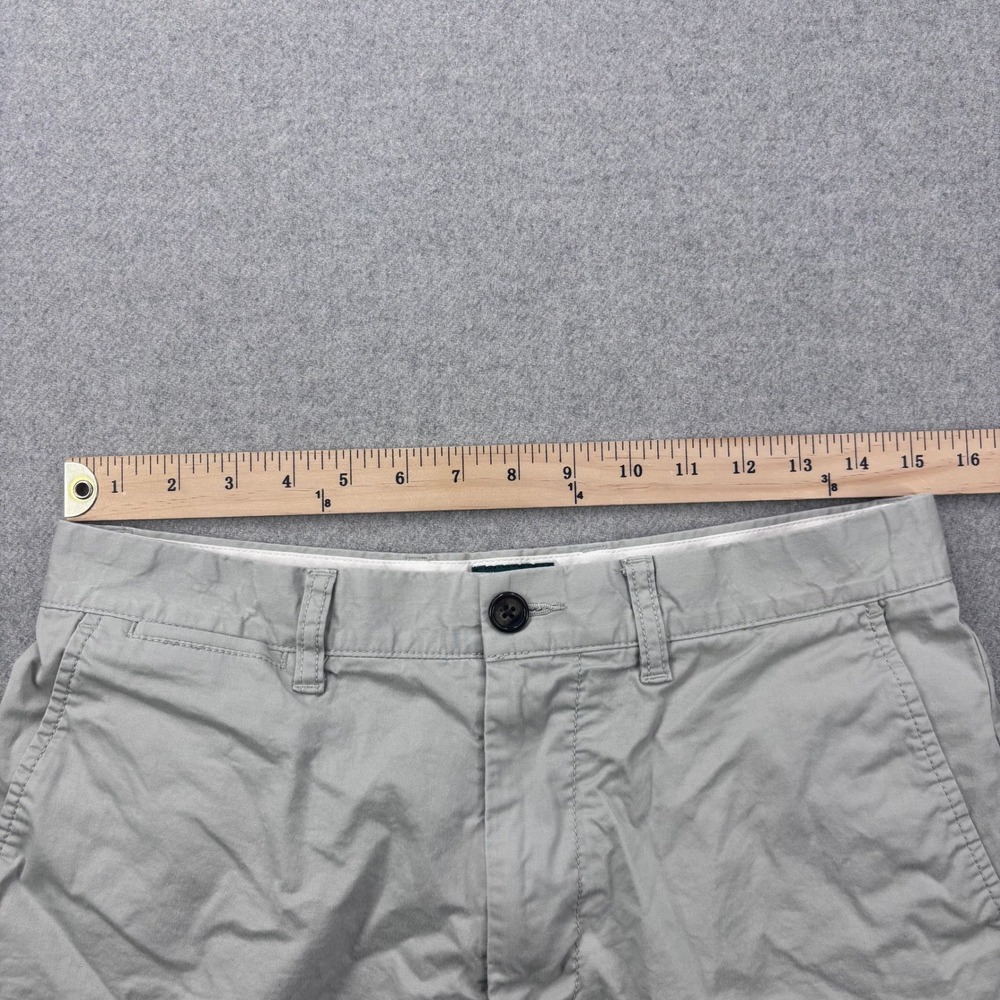 J Crew Oarsman Reimagined Chino Shorts Mens 30 Stone Stretch Classic Preppy - Picture 4 of 10